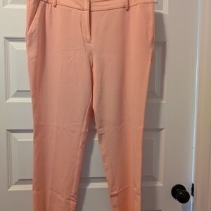 New York & Company Light Coral Ankle Pants